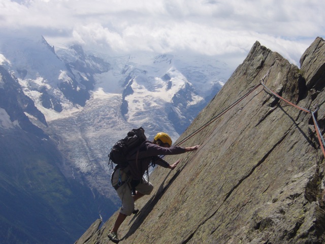 Chamonix-rock-climbing-Le-Razoir