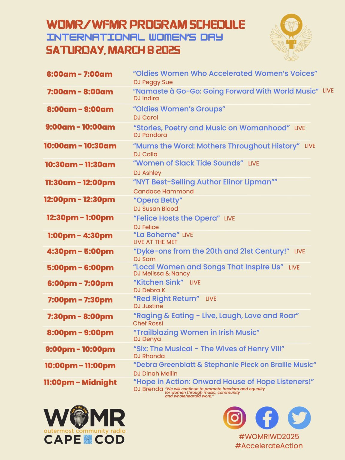 Womr outermost community radio womr 92 1 and wfmr 91 3